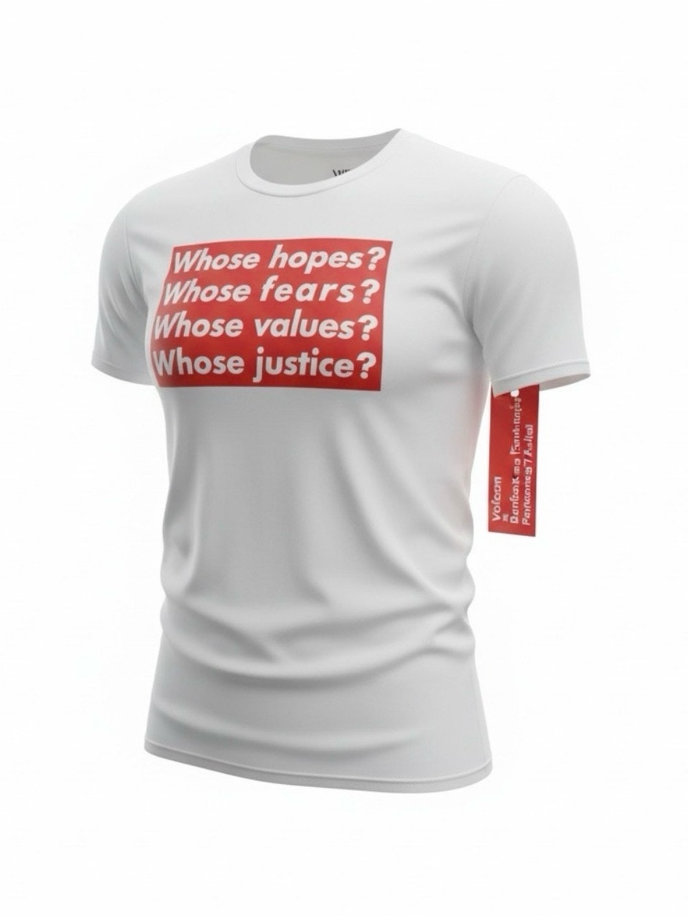 Volcom x Barbara Kruger Graphic T-Shirt White Men’s L